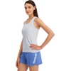 image:imageReebok Womens Off the Charts Slim Fit Performance Tank TopGray Dawn
