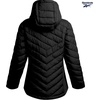 image:imageReebok Womens Puffer Jacket  Midweight Quilted Puffer Jacket with Hood  Sleek Silhouette Layers Over Jeans or Leggings WindResistant Shell for Commutes and Weekend HikesJet Black
