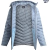 image:imageReebok Womens Puffer Jacket  Midweight Quilted Puffer Jacket with Hood  Sleek Silhouette Layers Over Jeans or Leggings WindResistant Shell for Commutes and Weekend HikesHaze Blue