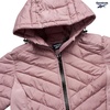 image:imageReebok Womens Puffer Jacket  Midweight Quilted Puffer Jacket with Hood  Sleek Silhouette Layers Over Jeans or Leggings WindResistant Shell for Commutes and Weekend HikesPink Haze