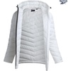 image:imageReebok Womens Puffer Jacket  Midweight Quilted Puffer Jacket with Hood  Sleek Silhouette Layers Over Jeans or Leggings WindResistant Shell for Commutes and Weekend HikesWhite Mist