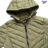 image:imageReebok Womens Puffer Jacket  Midweight Quilted Puffer Jacket with Hood  Sleek Silhouette Layers Over Jeans or Leggings WindResistant Shell for Commutes and Weekend HikesCypress Green