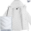 image:imageReebok Womens Puffer Jacket  Midweight Quilted Puffer Jacket with Hood  Sleek Silhouette Layers Over Jeans or Leggings WindResistant Shell for Commutes and Weekend HikesWhite Mist