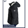 image:imageReebok Womens Puffer Jacket Heavyweight Puffer Coat with Faux Fur Trim Hood  Plush Quilted Insulation for Harsh Weather Stylish Silhouette for Snowstorms or Chilly Walks Snug Everyday WearClassic Black