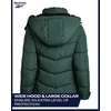 image:imageReebok Womens Puffer Jacket Heavyweight Puffer Coat with Faux Fur Trim Hood  Plush Quilted Insulation for Harsh Weather Stylish Silhouette for Snowstorms or Chilly Walks Snug Everyday WearThyme