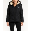 image:imageReebok Womens Puffer Jacket Heavyweight Puffer Coat with Faux Fur Trim Hood  Plush Quilted Insulation for Harsh Weather Stylish Silhouette for Snowstorms or Chilly Walks Snug Everyday WearClassic Black