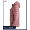 image:imageReebok Womens Puffer Jacket Insulated Quilted Bubble Puffer Coat for Women  ZipUp Bubble Silhouette Packs Into a Bag for Travel Side Pockets Secure Essentials Easy Chill Coverage on ErrandsPink Haze