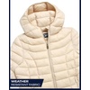 image:imageReebok Womens Puffer Jacket Insulated Quilted Bubble Puffer Coat for Women  ZipUp Bubble Silhouette Packs Into a Bag for Travel Side Pockets Secure Essentials Easy Chill Coverage on ErrandsChampagne
