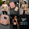 image:imageReebok Womens Quilted Nylon Crossbody Bag Lightweight Cell Phone Purse  Adjustable Comfort Strap Zippered Pockets for Cards Cash amp Keys Roomy or Mini Sizes Work Sports amp TravelDance Dusty