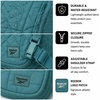 image:imageReebok Womens Quilted Nylon Crossbody Bag Lightweight Cell Phone Purse  Adjustable Comfort Strap Zippered Pockets for Cards Cash amp Keys Roomy or Mini Sizes Work Sports amp TravelAndrea Green