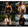 image:imageReebok Womens Quilted Nylon Crossbody Bag Lightweight Cell Phone Purse  Adjustable Comfort Strap Zippered Pockets for Cards Cash amp Keys Roomy or Mini Sizes Work Sports amp TravelAndrea Brown