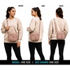 image:imageReebok Womens Quilted Nylon Crossbody Bag Lightweight Cell Phone Purse  Adjustable Comfort Strap Zippered Pockets for Cards Cash amp Keys Roomy or Mini Sizes Work Sports amp TravelDance Dusty