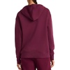 image:imageReebok Womens Rhinestone Fullzip Hoodie Standard Fit Midweight Cottonpoly FabricBlack Cherry