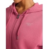 image:imageReebok Womens Rhinestone Fullzip Hoodie Standard Fit Midweight Cottonpoly FabricStudio Pink