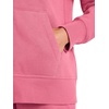 image:imageReebok Womens Rhinestone Fullzip Hoodie Standard Fit Midweight Cottonpoly FabricStudio Pink