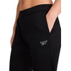 image:imageReebok Womens Rhinestone Jogger Standard Fit 30 Inseam Midweight CottonPoly FabricBlack