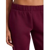 image:imageReebok Womens Rhinestone Jogger Standard Fit 30 Inseam Midweight CottonPoly FabricBlack Cherry