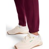 image:imageReebok Womens Rhinestone Jogger Standard Fit 30 Inseam Midweight CottonPoly FabricBlack Cherry