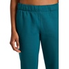 image:imageReebok Womens Rhinestone Jogger Standard Fit 30 Inseam Midweight CottonPoly FabricRetro Teal