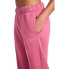 image:imageReebok Womens Rhinestone Jogger Standard Fit 30 Inseam Midweight CottonPoly FabricStudio Pink