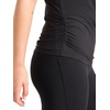 image:imageReebok Womens Ruched Short Sleeve Crewneck TShirtBlack
