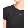 image:imageReebok Womens Ruched Short Sleeve Crewneck TShirtBlack
