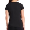 image:imageReebok Womens Ruched Short Sleeve Crewneck TShirtBlack