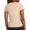 image:imageReebok Womens Ruched Short Sleeve Crewneck TShirtHumus