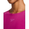image:imageReebok Womens Ruched Short Sleeve Crewneck TShirtWild Aster