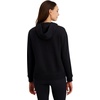 image:imageReebok Womens Satin Applique Graphic Hooded SweatshirtBlack