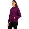 image:imageReebok Womens Satin Applique Graphic Hooded SweatshirtPickled Beet