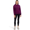 image:imageReebok Womens Satin Applique Graphic Hooded SweatshirtPickled Beet
