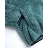 image:imageReebok Womens Sherpa Fleece Jacket ZipUp Hooded Winter Coat for Women  Plush Cozy Sherpa Fur Teddy Coat Texture for Warmth Soft Sherpa Jacket Womens Outerwear Versatile for Errands Weekends GymMystic LakeNavy