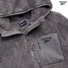image:imageReebok Womens Sherpa Fleece Jacket ZipUp Hooded Winter Coat for Women  Plush Cozy Sherpa Fur Teddy Coat Texture for Warmth Soft Sherpa Jacket Womens Outerwear Versatile for Errands Weekends GymMed Grey Slate