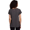 image:imageReebok Womens Short Sleeve Knockout Performance TShirtCharcoal Heather