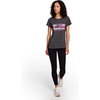 image:imageReebok Womens Short Sleeve Knockout Performance TShirtCharcoal Heather