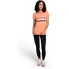 image:imageReebok Womens Short Sleeve Knockout Performance TShirtPapaya Punch Heather