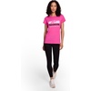 image:imageReebok Womens Short Sleeve Knockout Performance TShirtRaspberry Rose Heather