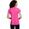 image:imageReebok Womens Short Sleeve Knockout Performance TShirtRaspberry Rose Heather