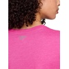 image:imageReebok Womens Short Sleeve Knockout Performance TShirtRaspberry Rose Heather