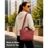 image:imageReebok Womens Small Crossbody Bag Lightweight Nylon Purse Adjustable Strap  Quilted Washed Fabric Roomy Interior with Handy Pockets Wear Over Shoulder or Across Body Great for Daily TravelDove Withered Rose