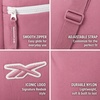image:imageReebok Womens Small Crossbody Bag Lightweight Nylon Purse Adjustable Strap  Quilted Washed Fabric Roomy Interior with Handy Pockets Wear Over Shoulder or Across Body Great for Daily TravelEve Lilac