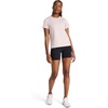 image:imageReebok Womens Small Logo Short Sleeve Crewneck TShirt Lightweight Moisture WickingAshes of Rose  Align Interlock