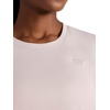 image:imageReebok Womens Small Logo Short Sleeve Crewneck TShirt Lightweight Moisture WickingAshes of Rose  Align Interlock