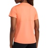image:imageReebok Womens Small Logo Short Sleeve Crewneck TShirt Lightweight Moisture WickingPersimmon  Align Interlock