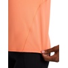 image:imageReebok Womens Small Logo Short Sleeve Crewneck TShirt Lightweight Moisture WickingPersimmon  Align Interlock