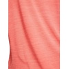 image:imageReebok Womens Small Logo Short Sleeve Crewneck TShirt Lightweight Moisture WickingSunset Coral Heather  Id Train