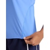 image:imageReebok Womens Small Logo Short Sleeve Crewneck TShirt Lightweight Moisture WickingUltramarine  Align Interlock