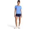 image:imageReebok Womens Small Logo Short Sleeve Crewneck TShirt Lightweight Moisture WickingUltramarine  Align Interlock