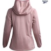 image:imageReebok Womens Softshell Jacket Water amp Windproof Fleece Lined Hooded Coat  Breathable Stretch Shell Moves with You Zippered Pockets Keep Keys Secure Versatile for Gym Running and Trail DaysDusty Rose